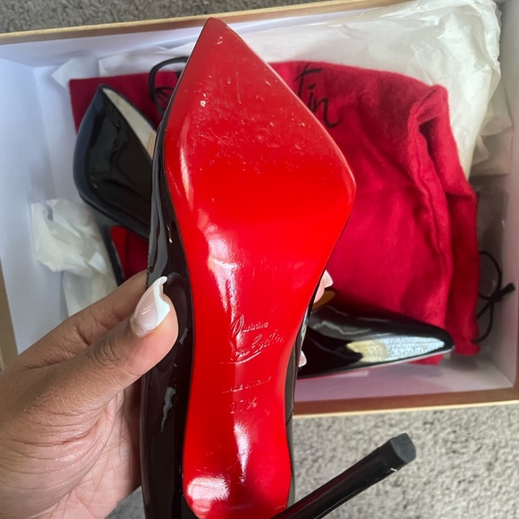 AUTHENTIC Christian Louboutin (Red Bottoms)
- So Kate, BLACK. - Picture 9 of 10